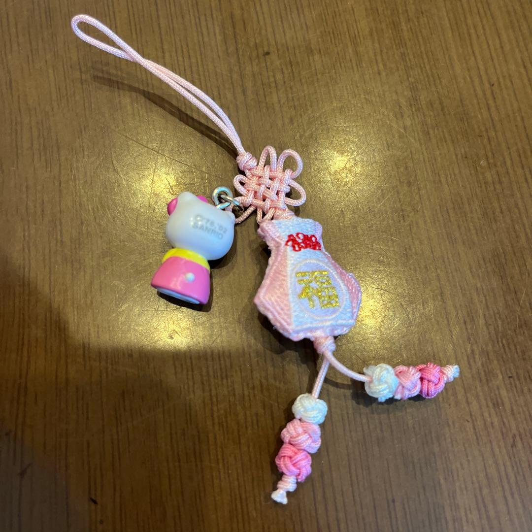 【激レア】ご当地韓国ハローキティストラップ　新品未使用