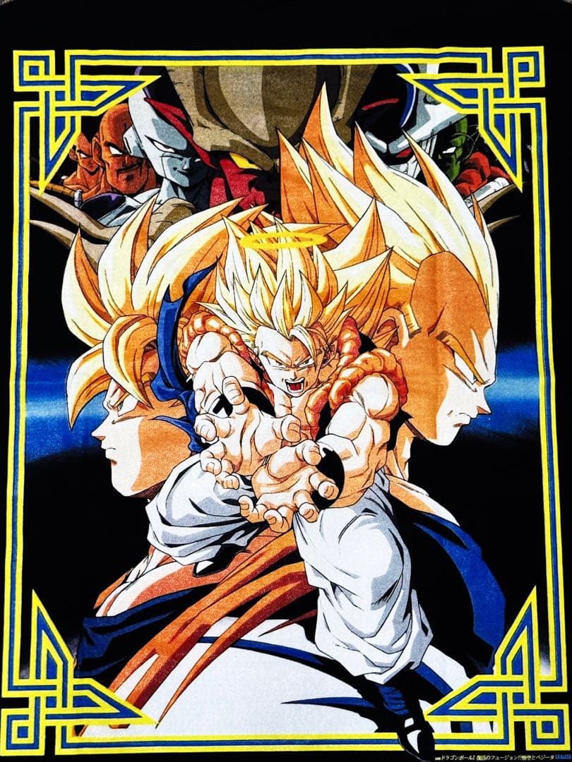 ドラゴンボール アニメTシャツ ゴジータ 悟空 ベジータ ジャネンバ XLサイズ