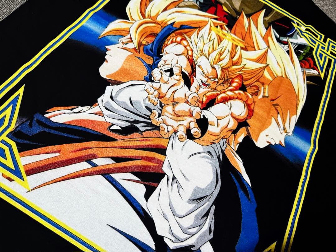 ドラゴンボール アニメTシャツ ゴジータ 悟空 ベジータ ジャネンバ XLサイズ