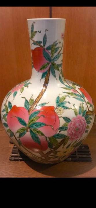 巨大な花瓶 中国  置物