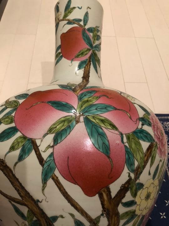 巨大な花瓶 中国  置物