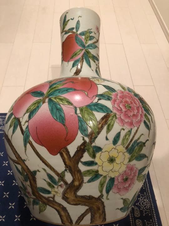 巨大な花瓶 中国  置物