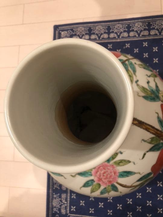 巨大な花瓶 中国  置物