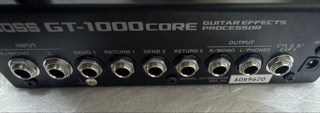 BOSS gt-1000coreマルチエフェクター