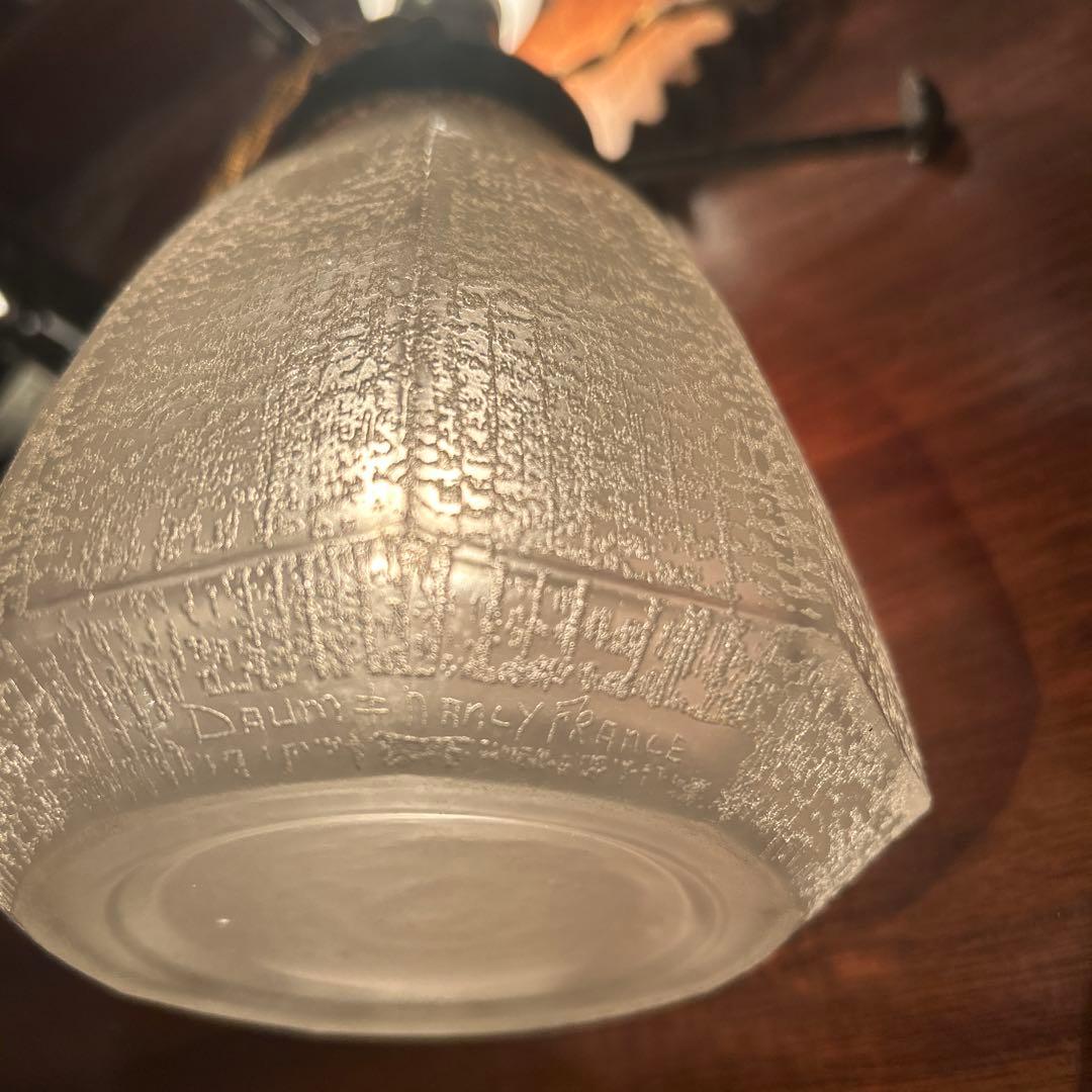 ドーム アール・デコランプ　DAUM NANCY FRANCE アンティーク