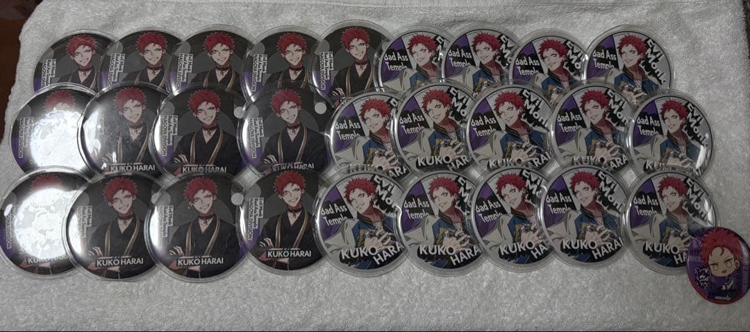 波羅夷空却 缶バッジ まとめ売り 缶バッチ