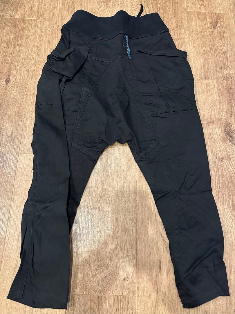 KAPITAL 黒 サルエルパンツ