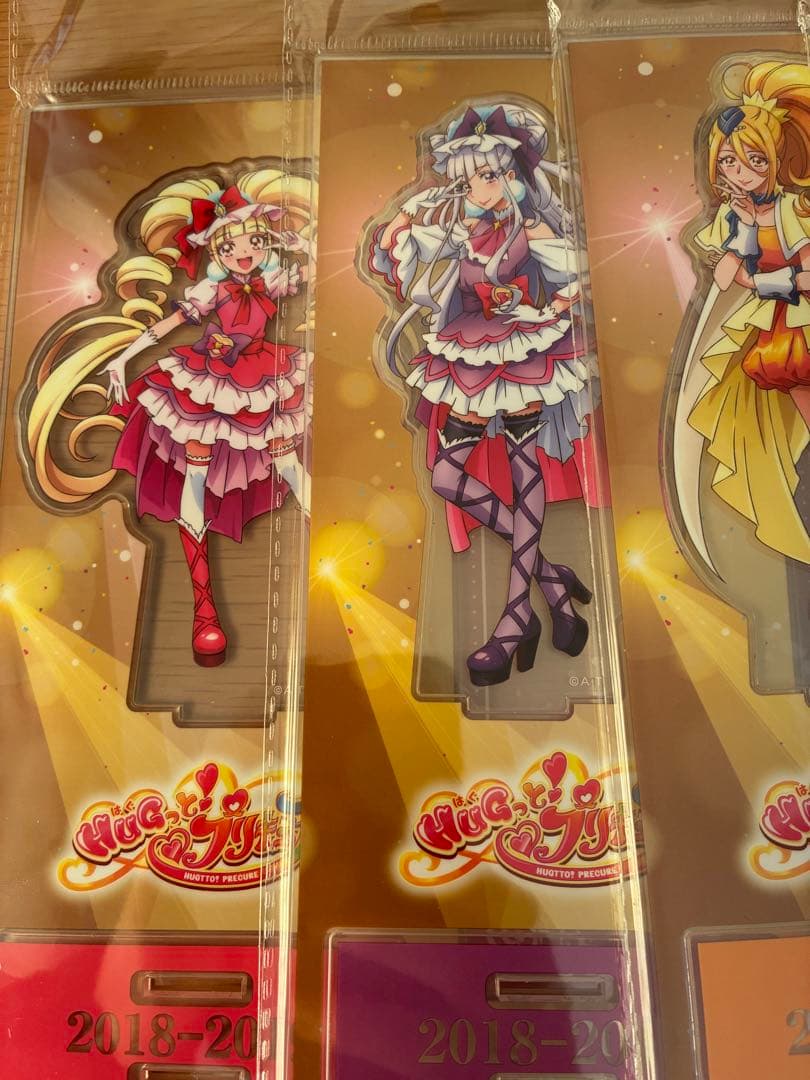 プリキュア　アクリルスタンド　20th セット
