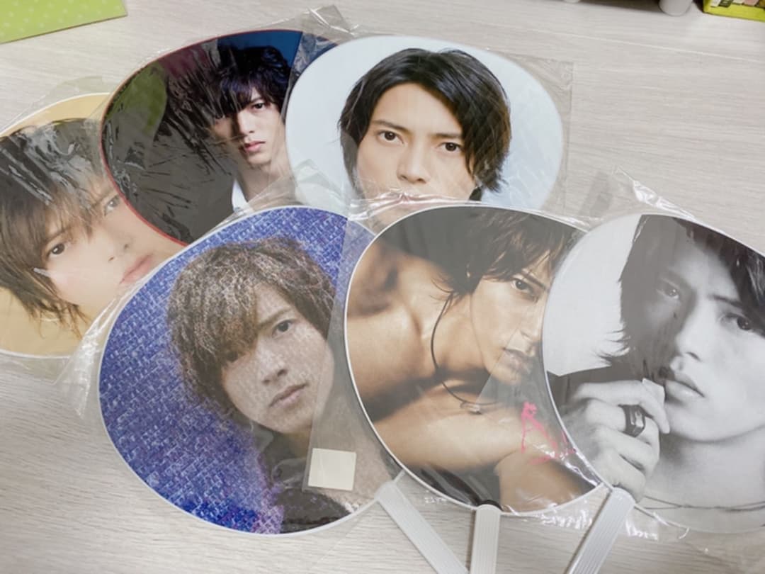 NEWS 増田貴久　山下智久　うちわ