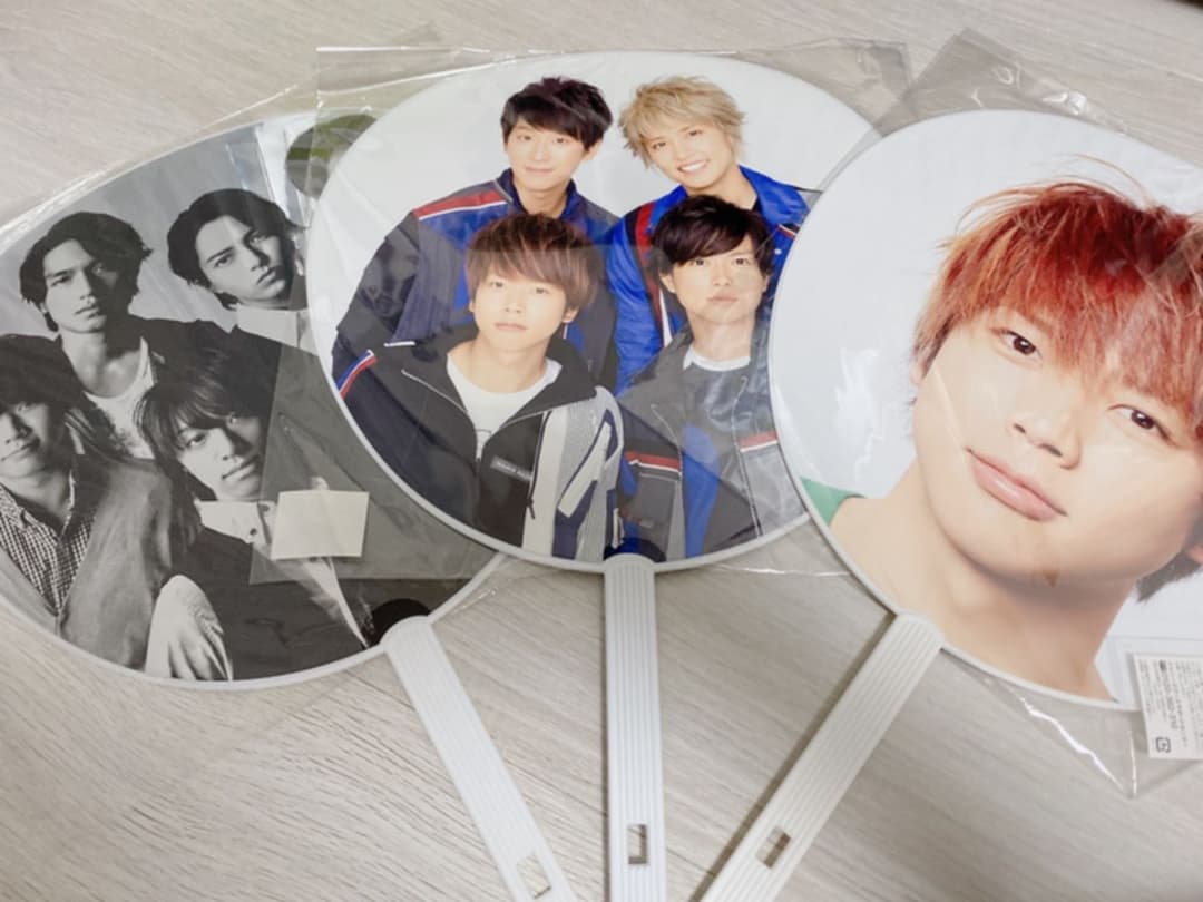 NEWS 増田貴久　山下智久　うちわ