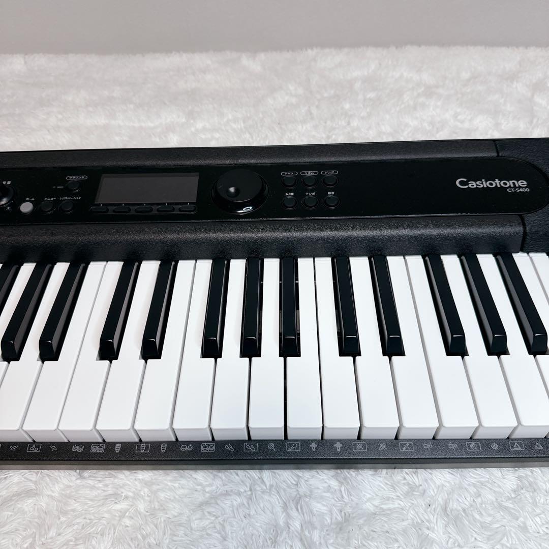 CASIO　カシオ　極美品　23年製　CT-S400　純正ケース　スタンド