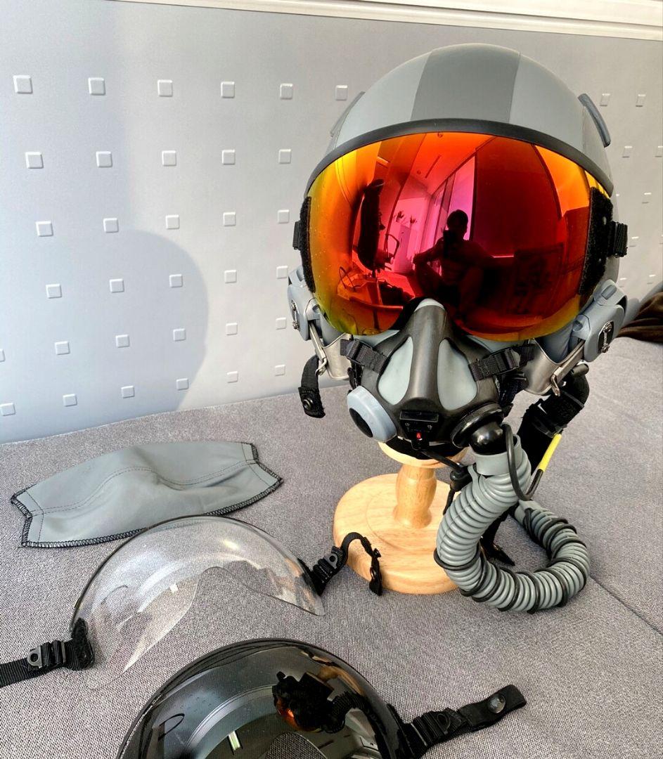 米軍 HGU-55 フライト ヘルメット用 MBU-20 レーザーバイザー