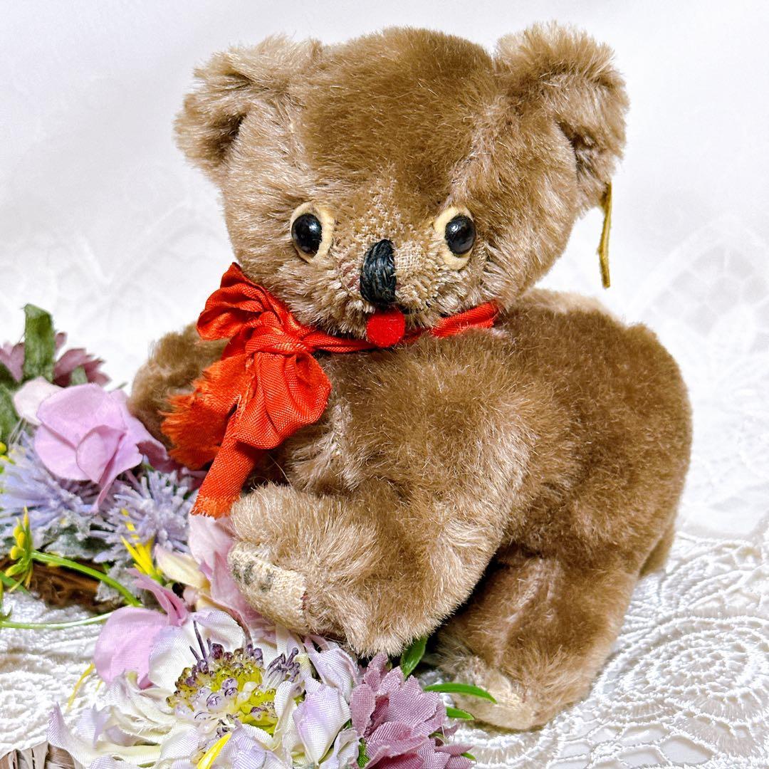 ❤️激レア！！❤️キャラクターノベルティ　小さな四つ足アンティークベア　テディベア