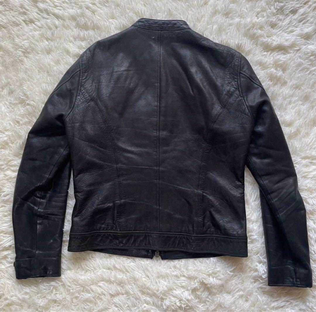 Paul Smith ポールスミス ライダースジャケット ラムレザー 羊革 Ｍ