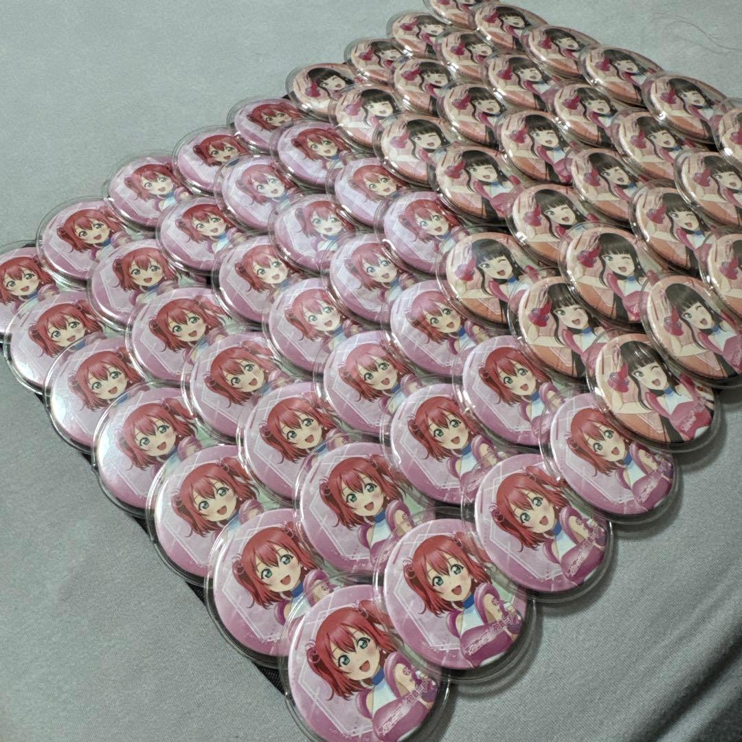 ラブライブサンシャイン　黒澤姉妹缶バッジセット 約70個　痛バ