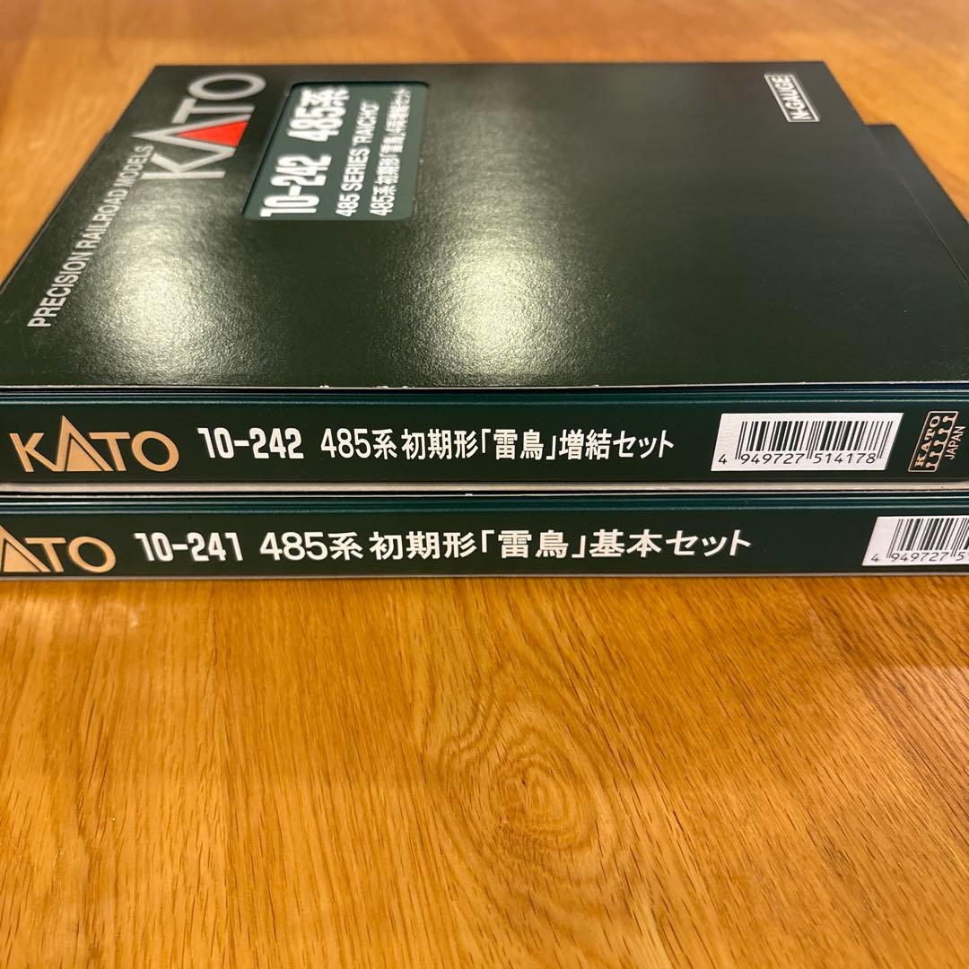 【新同】KATO 485系 初期型「雷鳥」基本増結12両フル⑥付属品未使用未開封