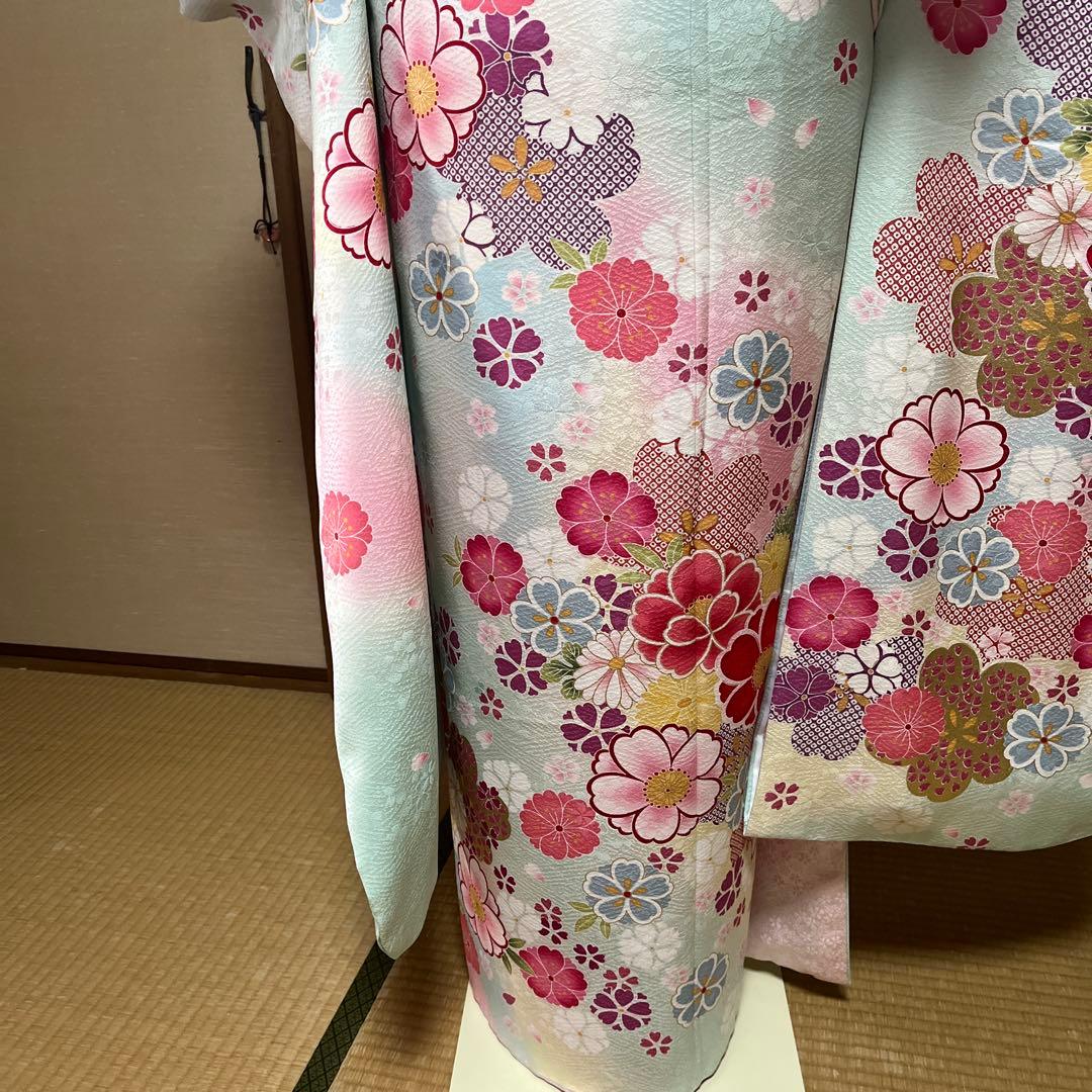 振袖　6点フルセット　成人式　結婚式　身丈159 裄69 美品