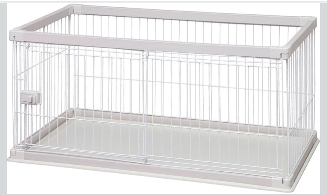 アイリスオーヤマ ウッディサークル 犬用ケージ W120cm ホワイト