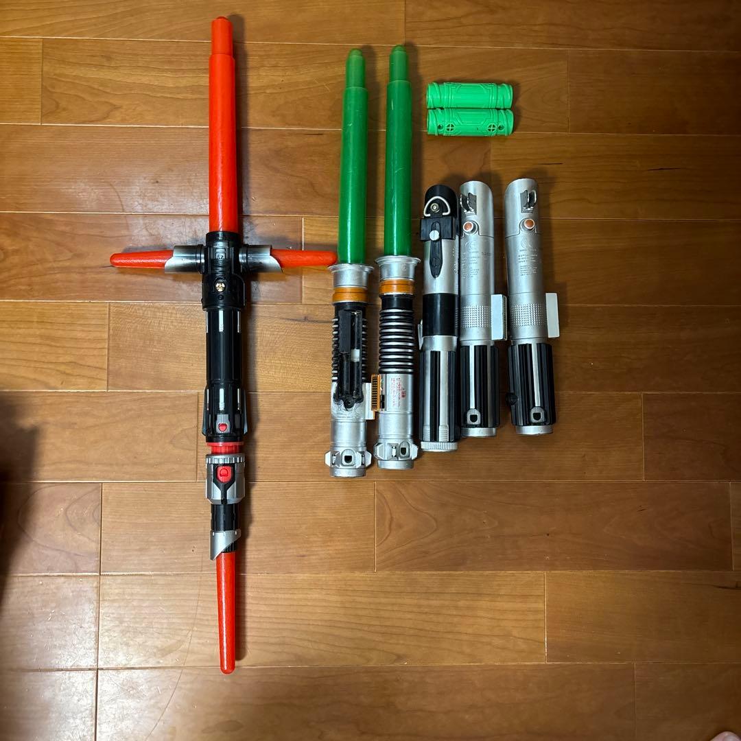 スターウォーズ　ライトセーバー　6本