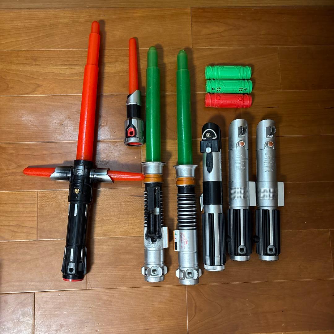 スターウォーズ　ライトセーバー　6本