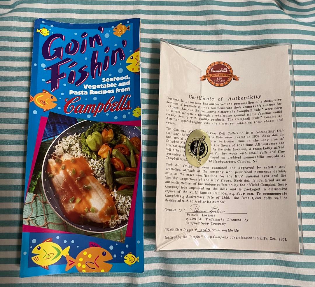 キャンベルスープ古い人形＊アメリカントリー雑貨アンティークドールインテリア飾り