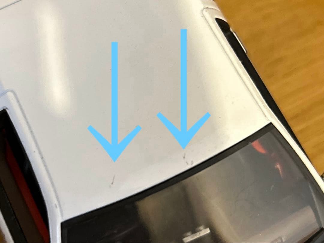 イニシャルD TOYOTA AE86 ミニカー　 台座ネジ欠品