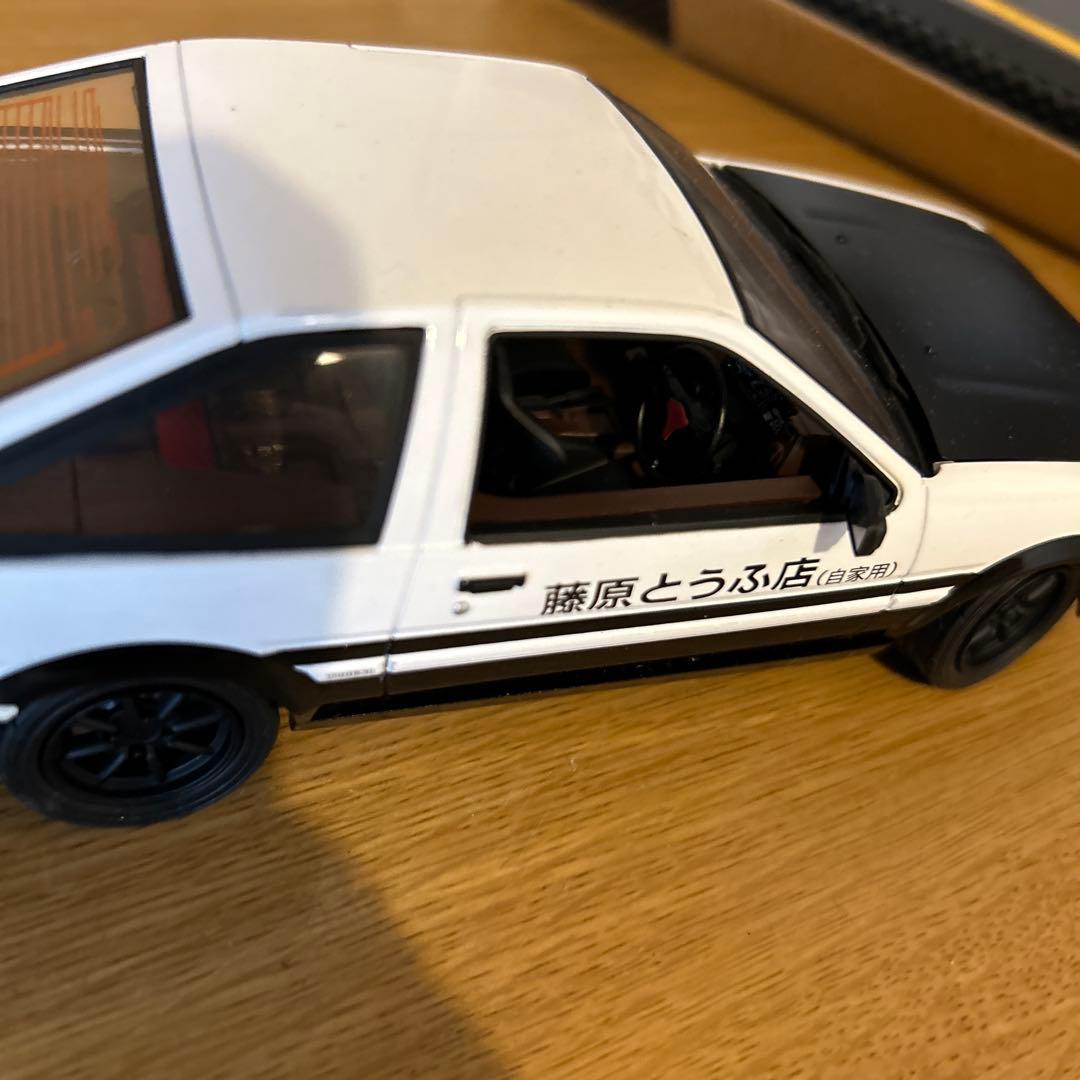 イニシャルD TOYOTA AE86 ミニカー　 台座ネジ欠品