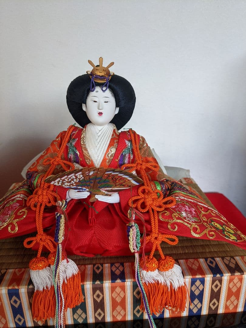 有職人形司　平安桂甫作親王飾り