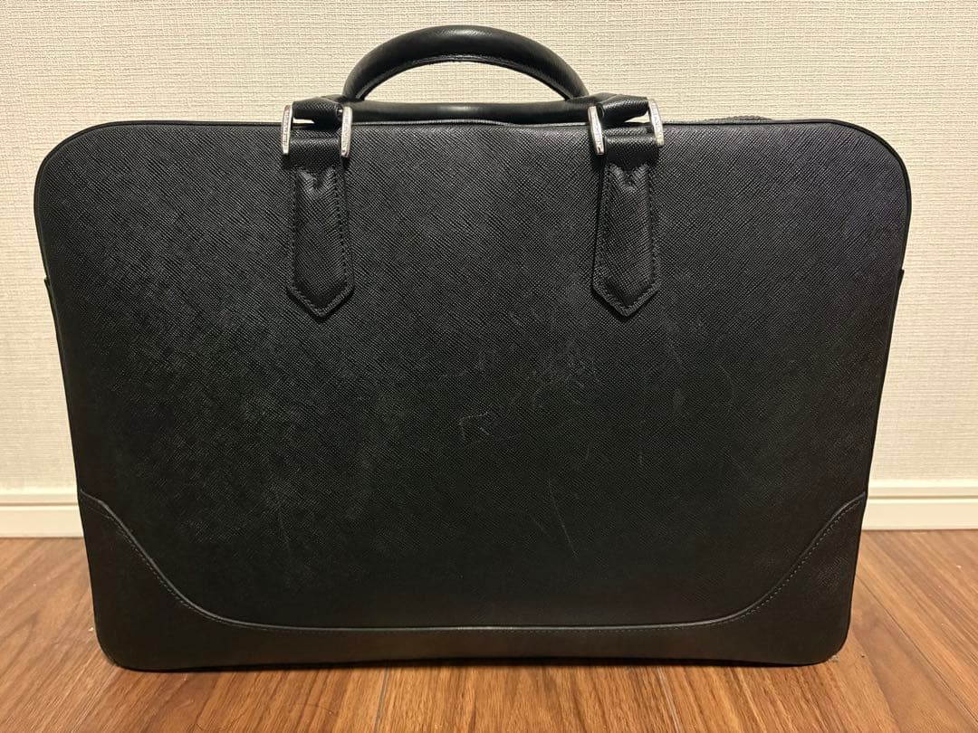 【美品】ペッレモルビダ　ブリーフバッグ （２室タイプ）