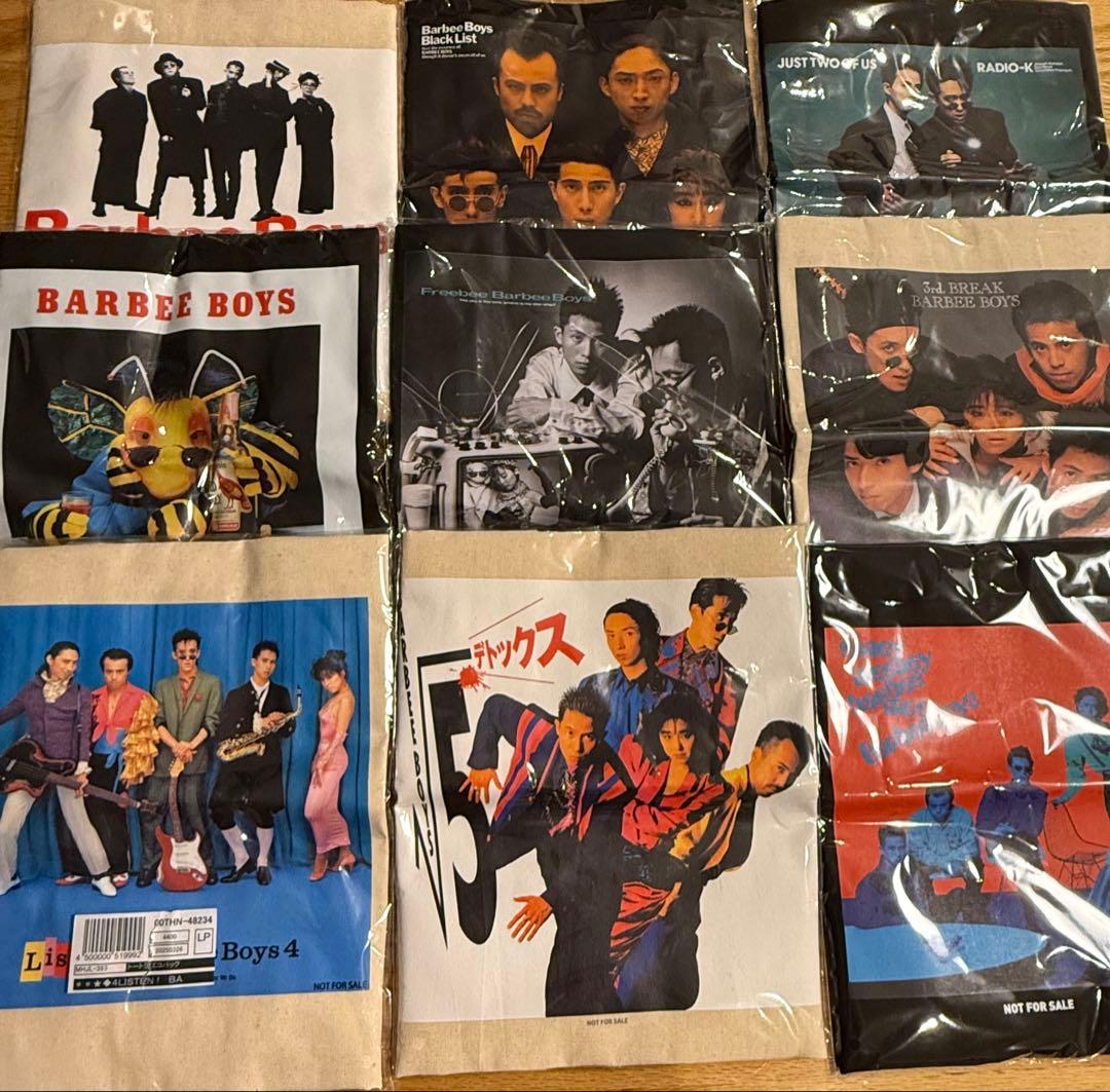 新品　バービーボーイズ　セブンネット限定特典　特製トート型エコバッグ 全種類