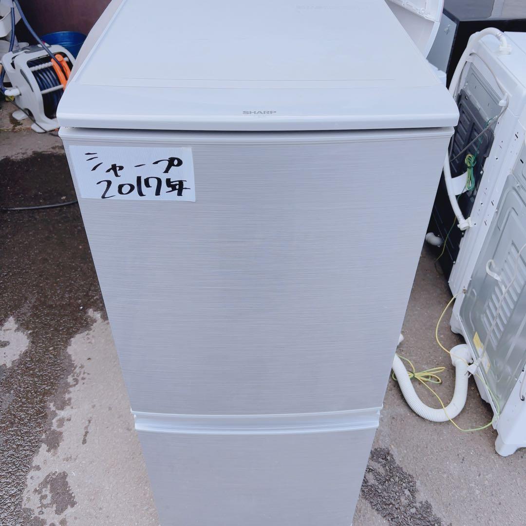 シャープ 2ドア冷蔵庫 SJ-D14C-S 2017年 137