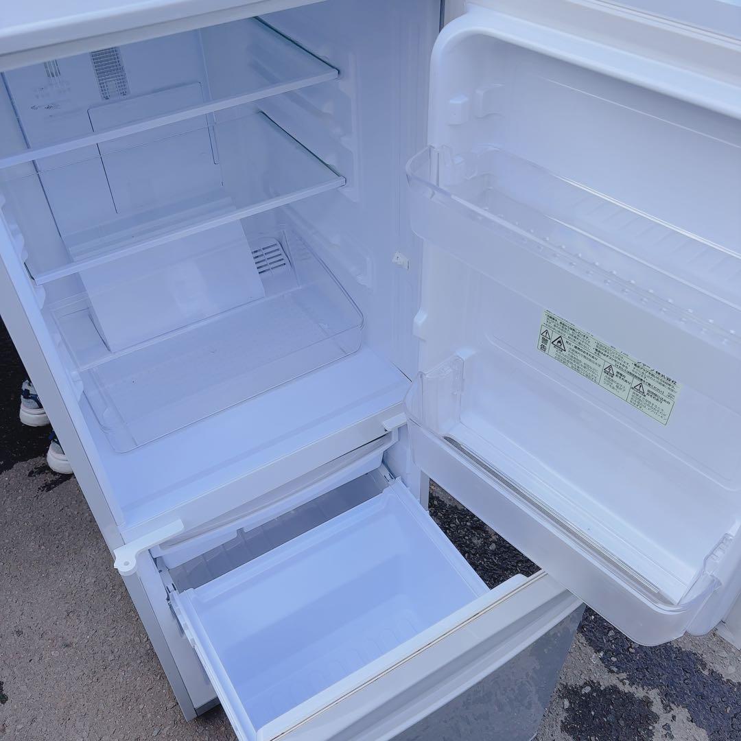 シャープ 2ドア冷蔵庫 SJ-D14C-S 2017年 137