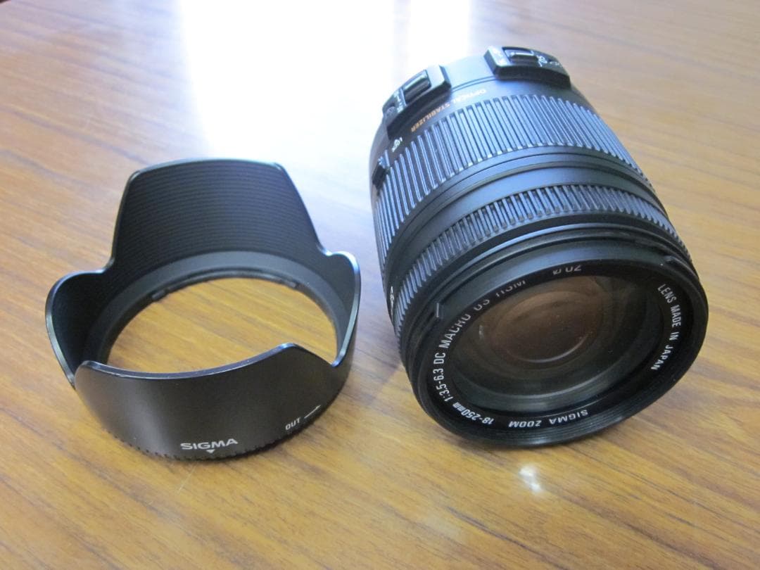 シグマ18-250mm F3.5-6.3 DC MACRO OS Canon