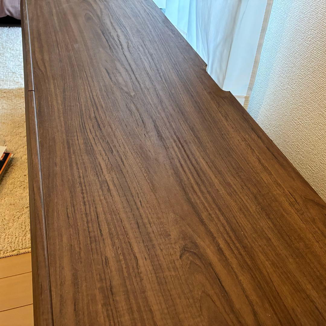 【美品】白井産業 テレビ台 テレビボード 120cm ブラウン