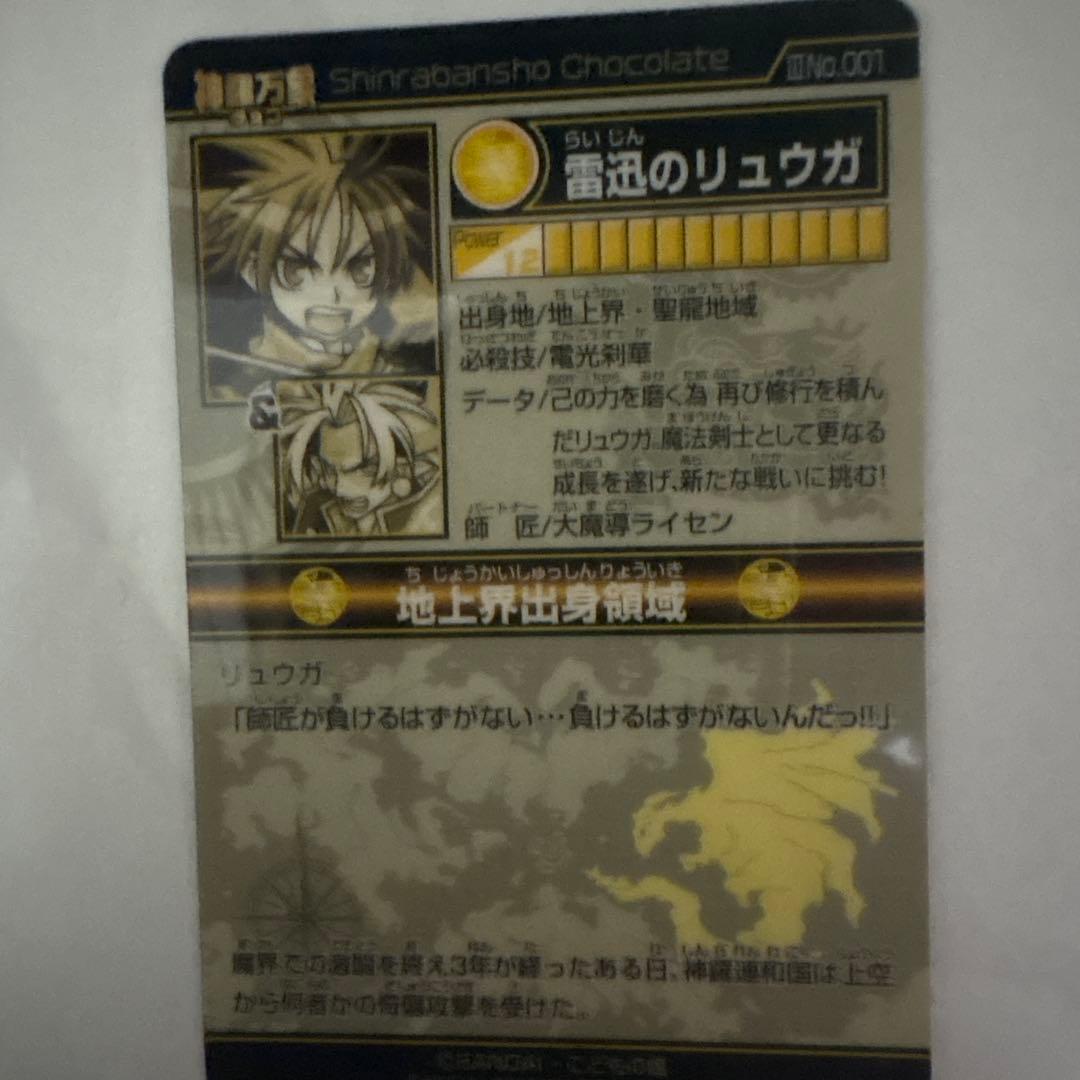 雷迅のリュウガ ホロカード 001