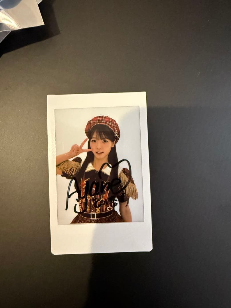 m*o様 高橋彩音サイン入りチェキ