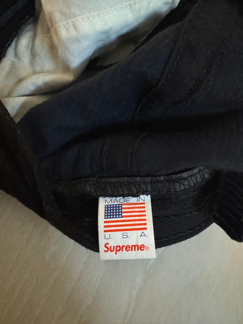SUPREME キャップ コーデュロイ USA製