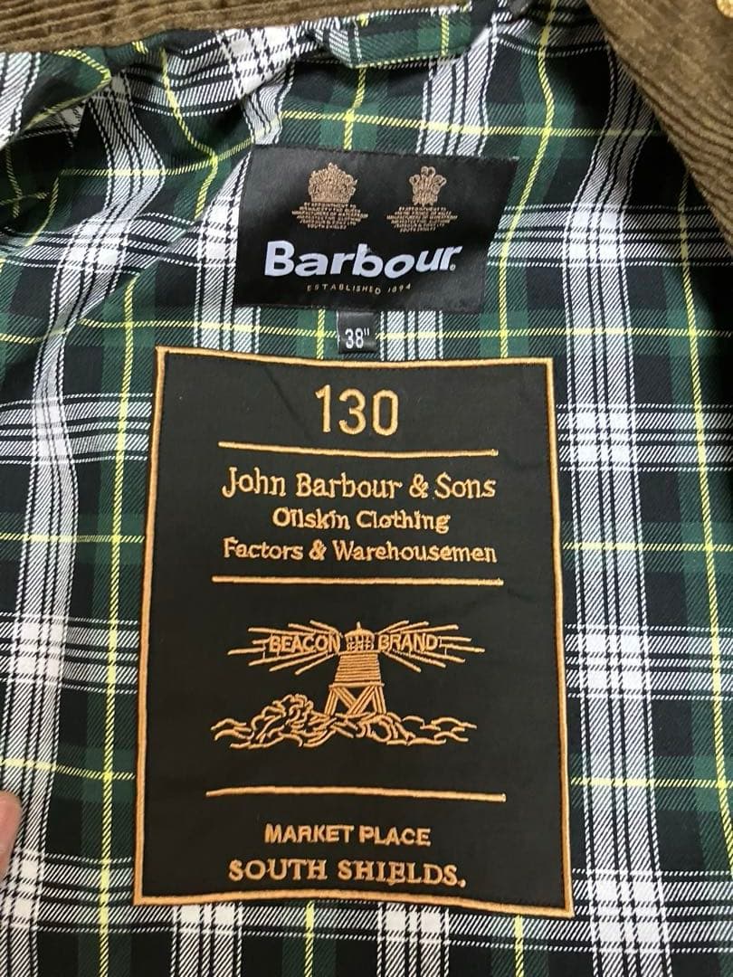 Barbour 130周年記念モデル トランスポートジャケット