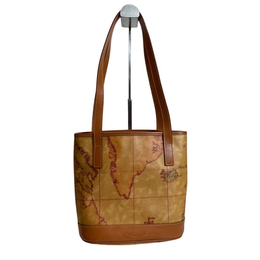 新品 PRIMA CLASSE プリマクラッセ ハンドバッグ 世界地図柄