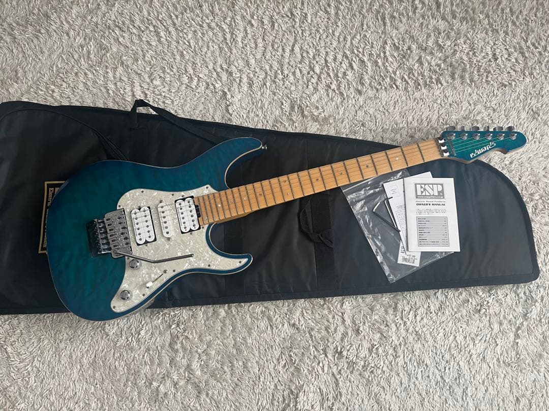 EDWARDS E-SN-150FR M Aqua Marine 美品