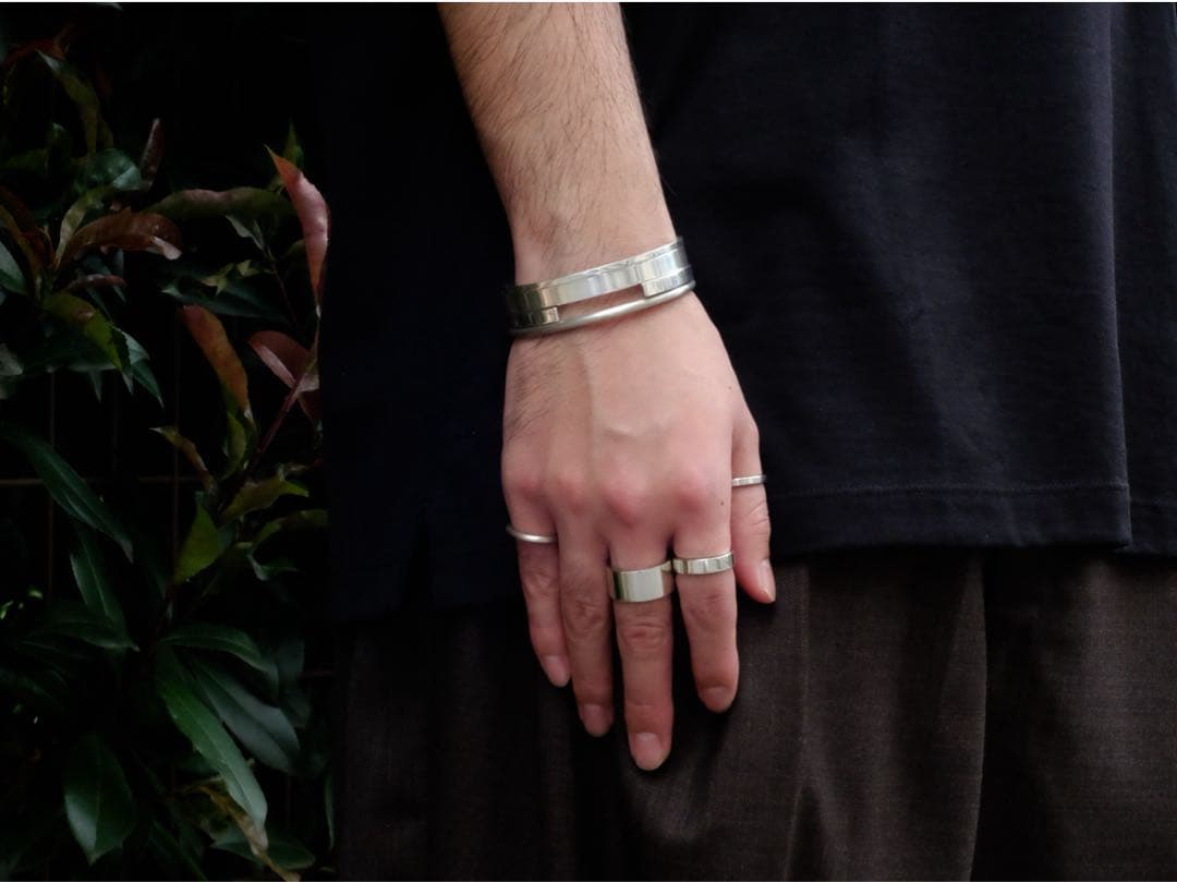 アクセサリー le gramme 15g silver bangle