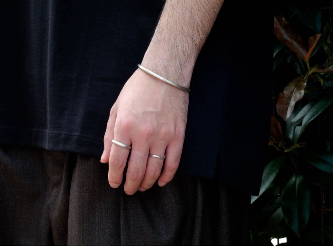 アクセサリー le gramme 15g silver bangle