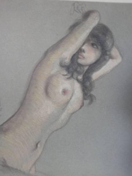 古沢岩美、P30、希少レゾネ、新品額装付