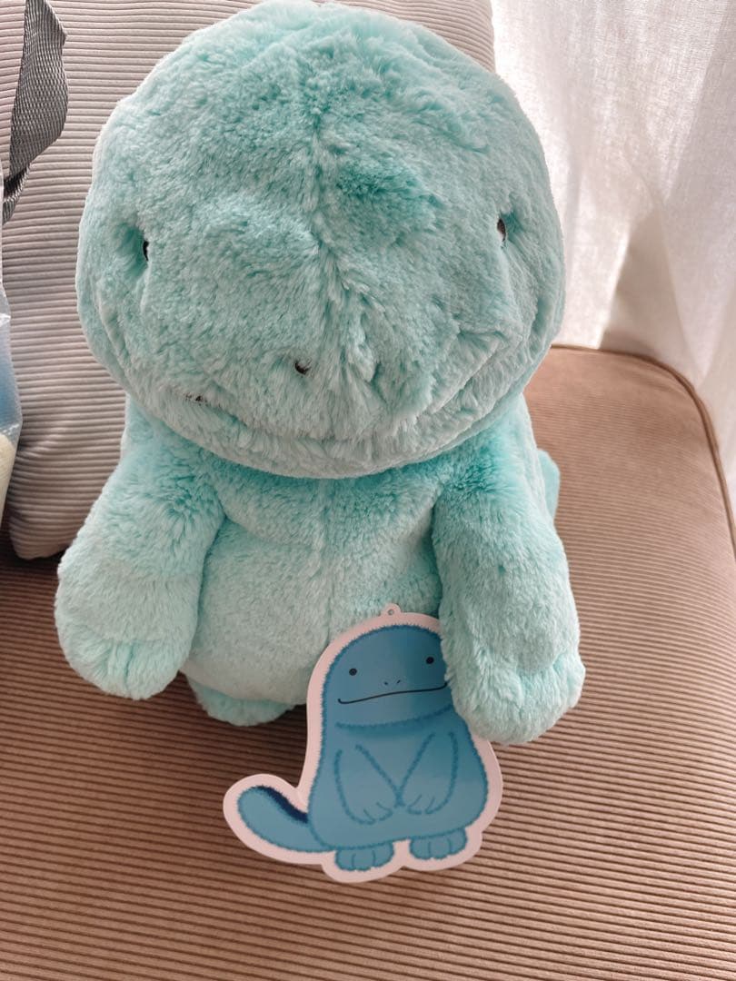 明日から送料分値上げします 【ほぼ未使用】ふわふわ抱きぬいぐるみ　ヌオー