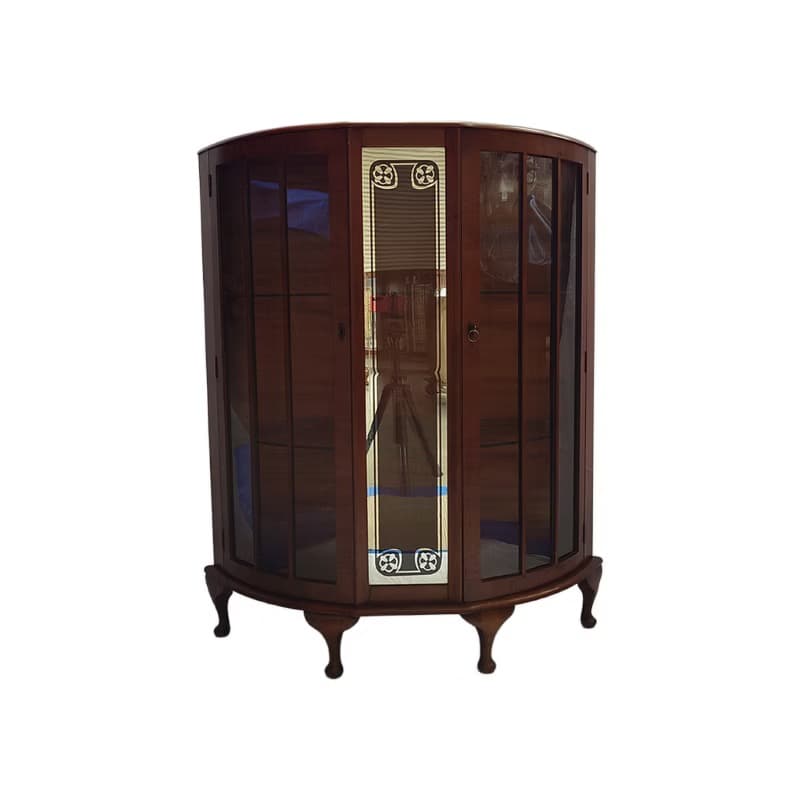 【現地輸入】 1930年代 ディスプレイキャビネット アンティーク家具 イギリス