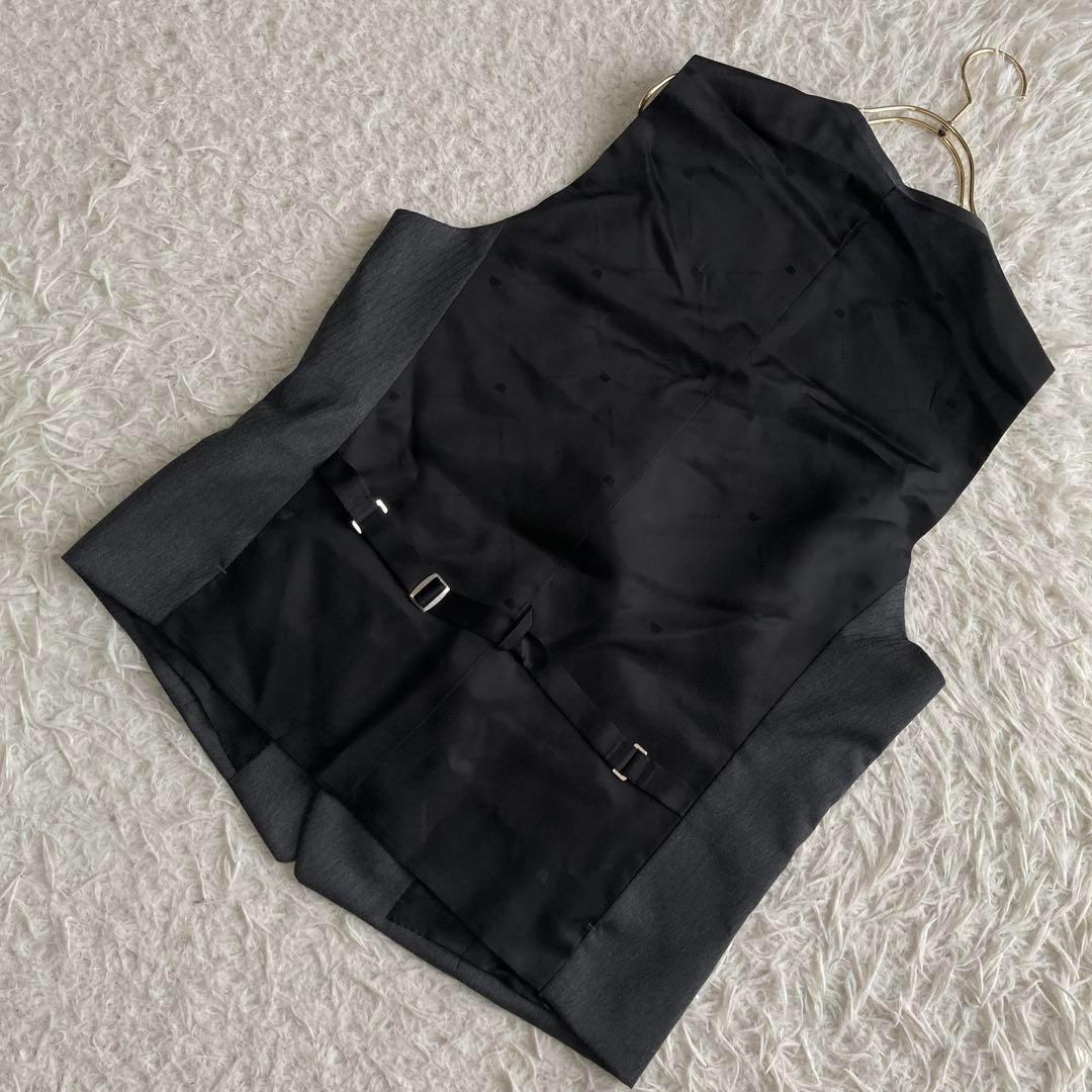 ［未使用］TAKEO KIKUCHI ジレ グレー LL ビジネス フォーマル