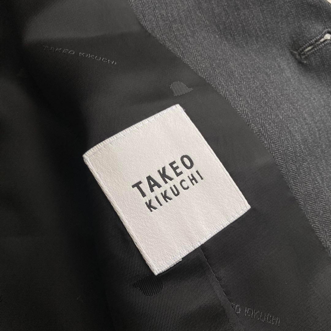 ［未使用］TAKEO KIKUCHI ジレ グレー LL ビジネス フォーマル