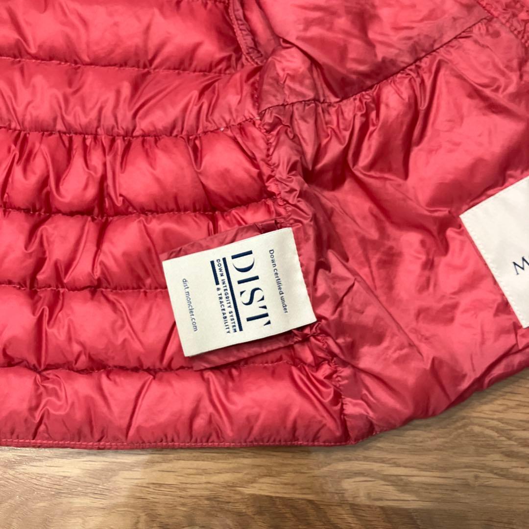 MONCLER キッズ ダウンコート ピンク