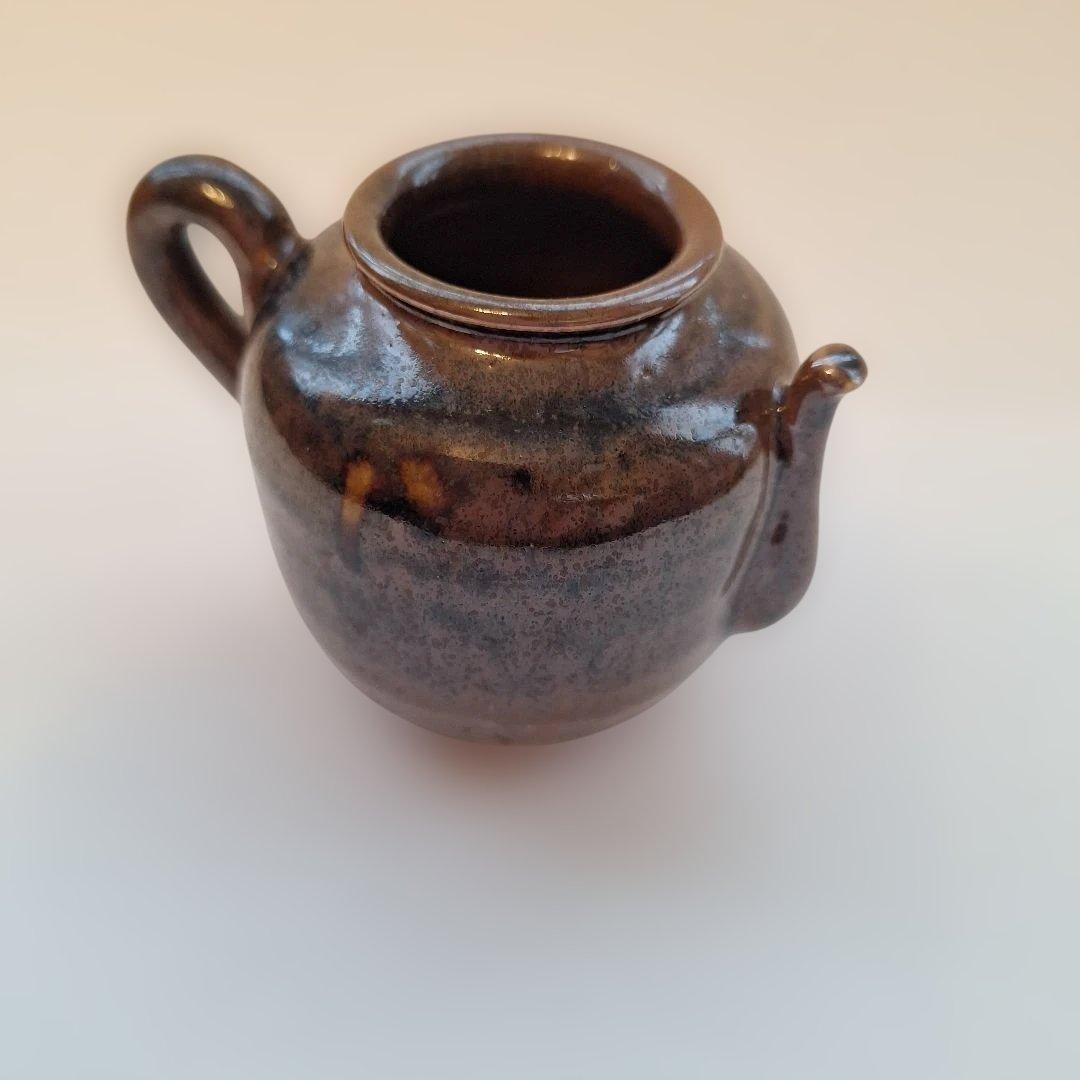 四滴　茶入　箱付き