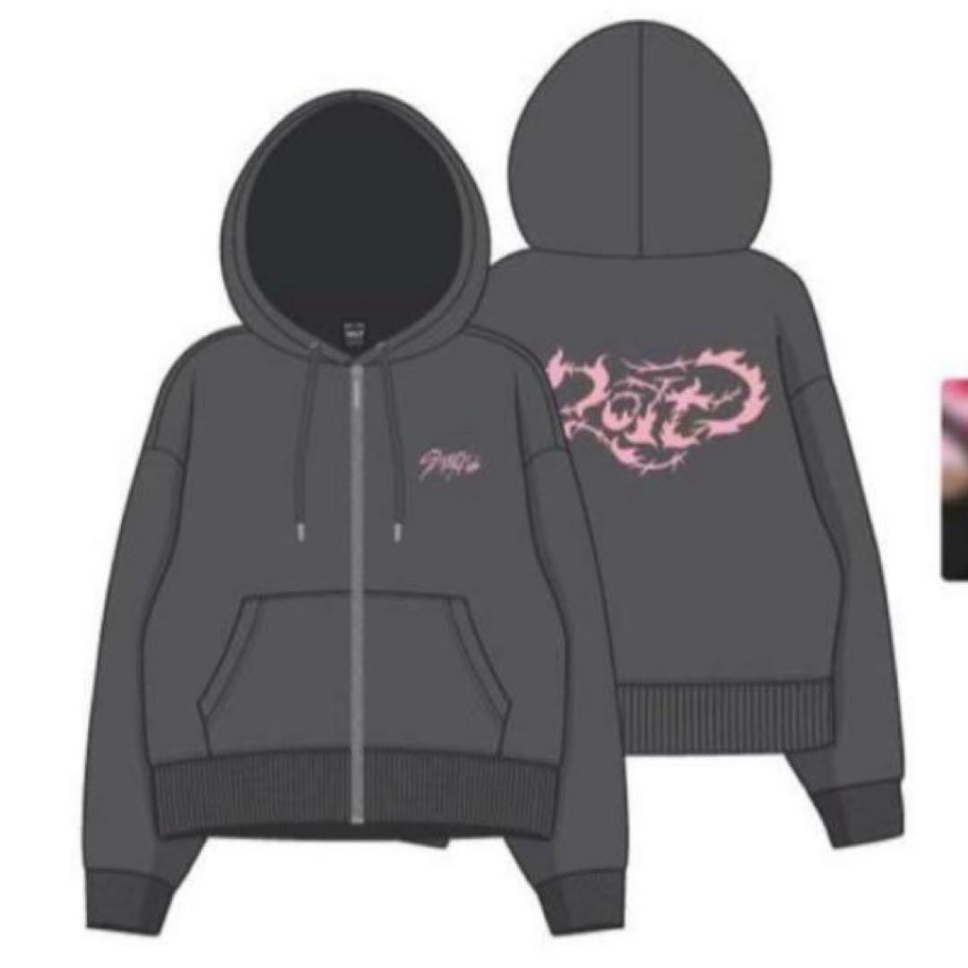 Stray Kids スキズ ポップアップ DO IT フーディパーカー　トレカ